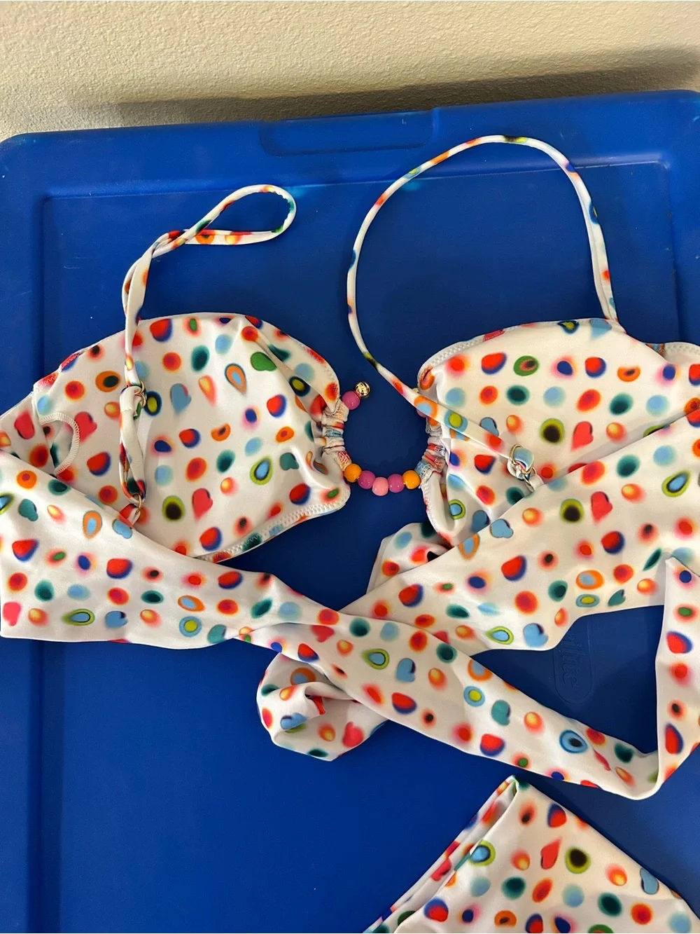 Strawberry milk mob roygbv bikini M top XL bottom